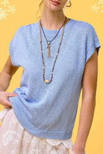 Load image into Gallery viewer, JCS3598-Loose Fit Sleeveless Ribbed Knit Crew Mock Neck Top: Hot Choco / M