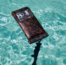 Load image into Gallery viewer, Waterproof Floating Phone Pouch - Tortoise