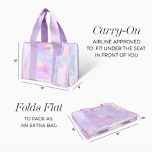Load image into Gallery viewer, Jelly Tote Beach Bag - Iridescent