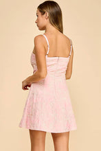 Load image into Gallery viewer, Embroidery fit and flare style mini dress: MINT / L