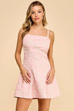 Load image into Gallery viewer, Embroidery fit and flare style mini dress: MINT / M