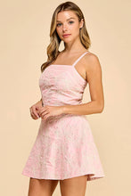 Load image into Gallery viewer, Embroidery fit and flare style mini dress: MINT / M
