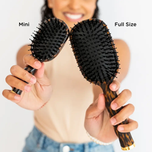 Load image into Gallery viewer, Mini Boar Brush | Tortoise
