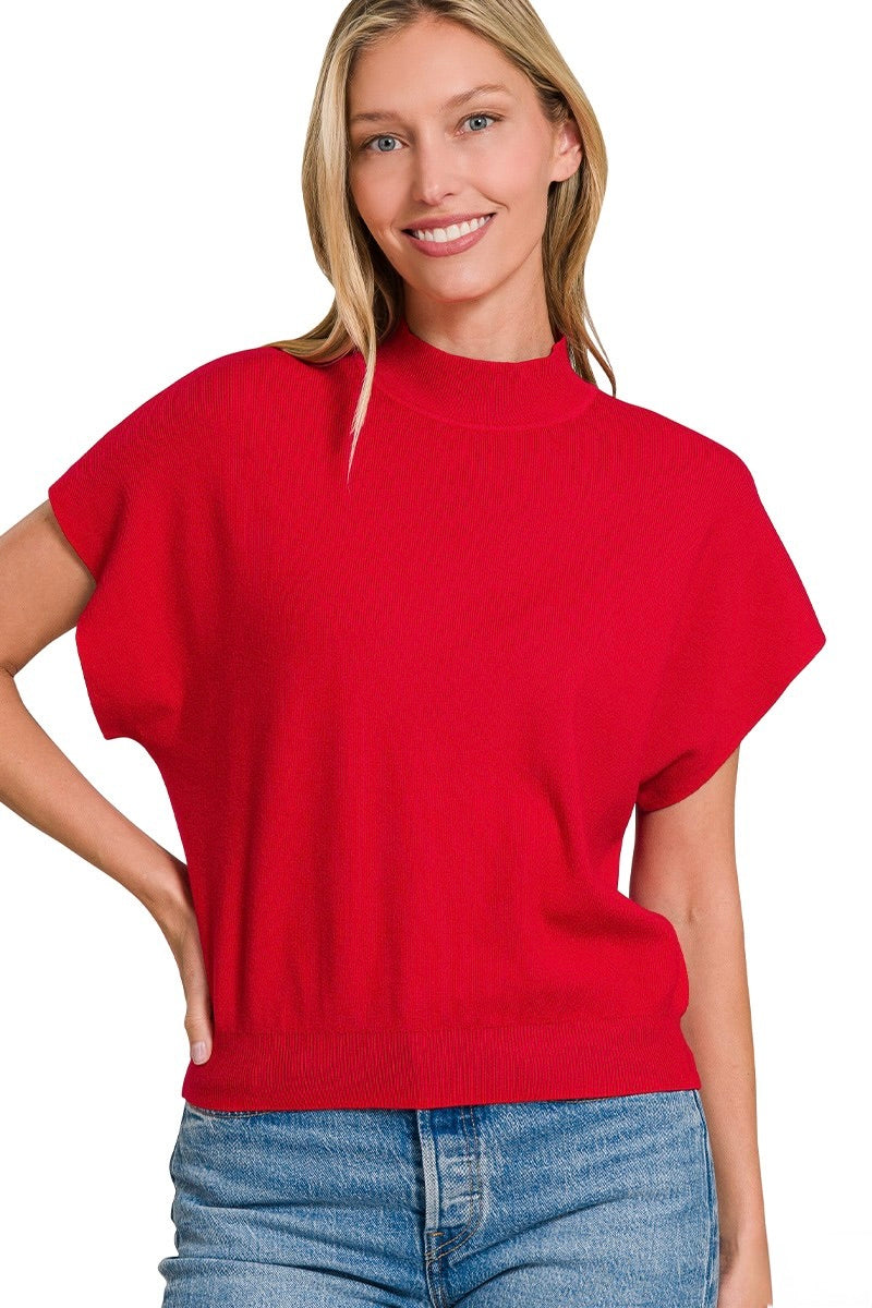 The Beverly Top-Red