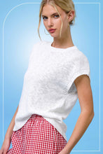Load image into Gallery viewer, JCS3598-Loose Fit Sleeveless Ribbed Knit Crew Mock Neck Top: Hot Choco / L
