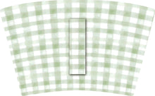 Load image into Gallery viewer, Lt Green Gingham (TALL ONLY)
