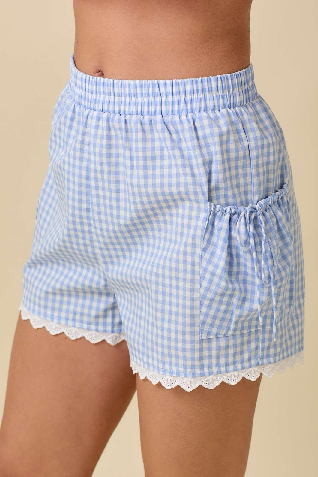 Picnic Day Shorts-blue