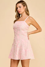 Load image into Gallery viewer, Embroidery fit and flare style mini dress: MINT / M
