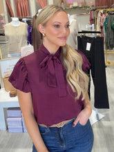 Load image into Gallery viewer, The Holly Top- Burgundy
