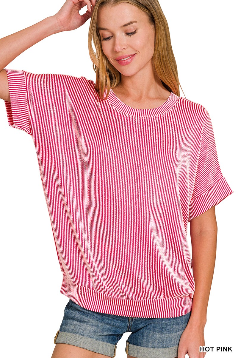 The Adeline Top-Pink