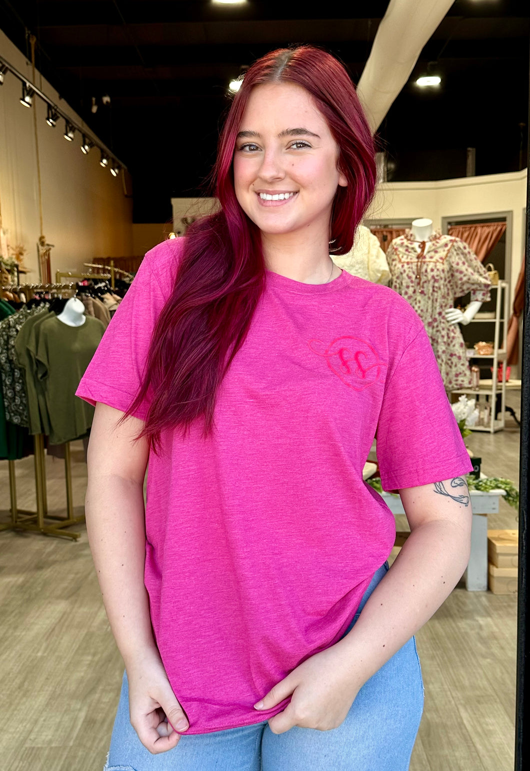 Pink Southern Style Tee