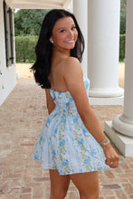 Load image into Gallery viewer, The Julia Romper- Blue
