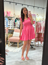 Load image into Gallery viewer, Style Meets Comfort Pink Dress
