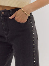 Load image into Gallery viewer, The Pearl Black Denims
