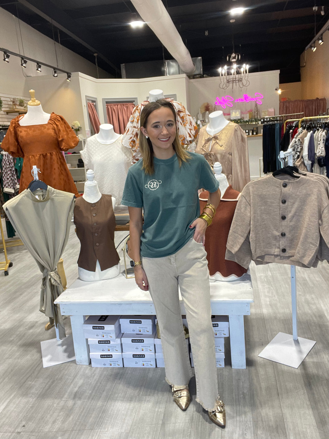 Southern Style T-Shirt-Jade