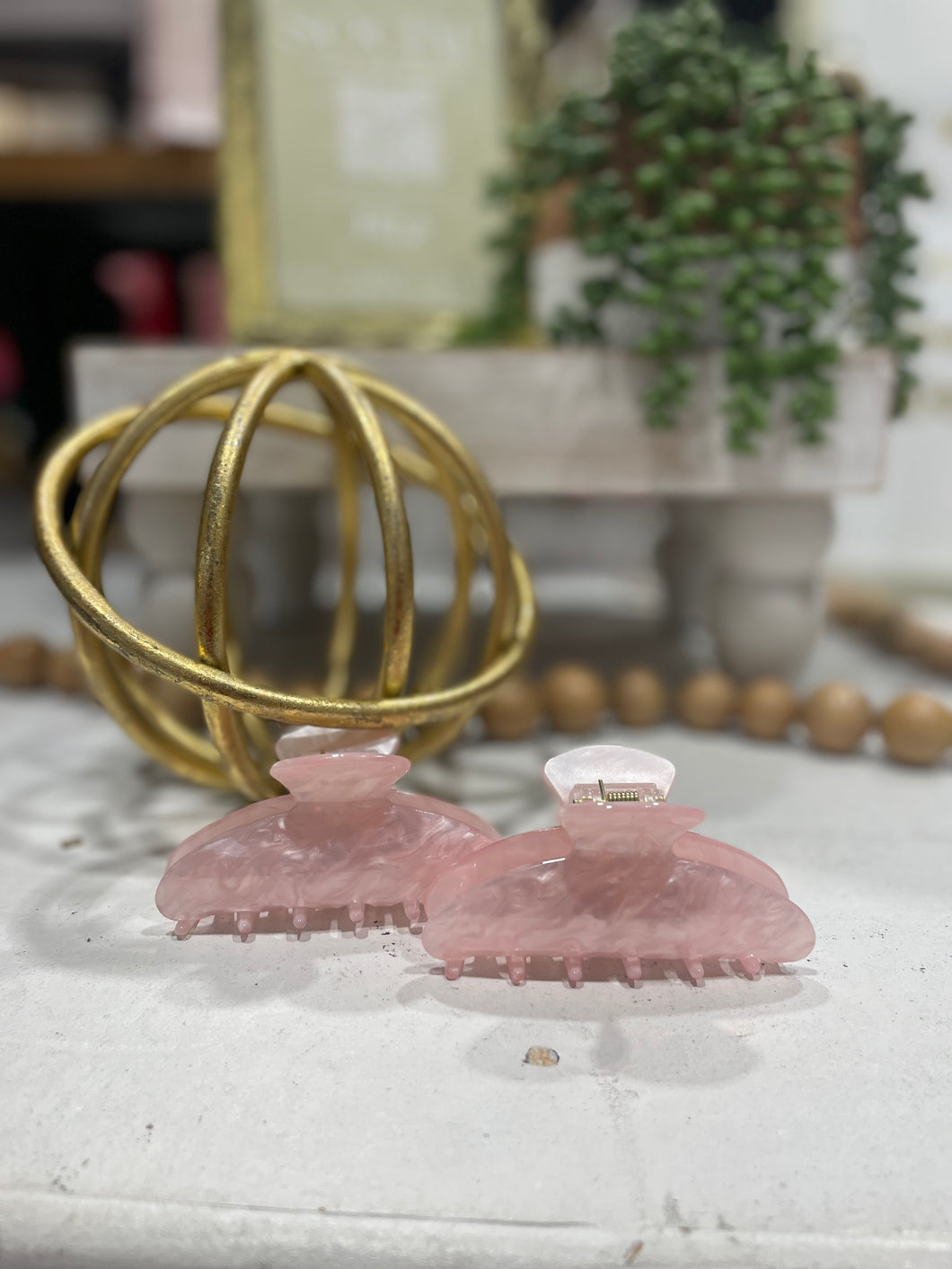 Light Pink Claw Clip