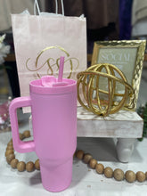Load image into Gallery viewer, Pink &amp; Teal Tumbler
