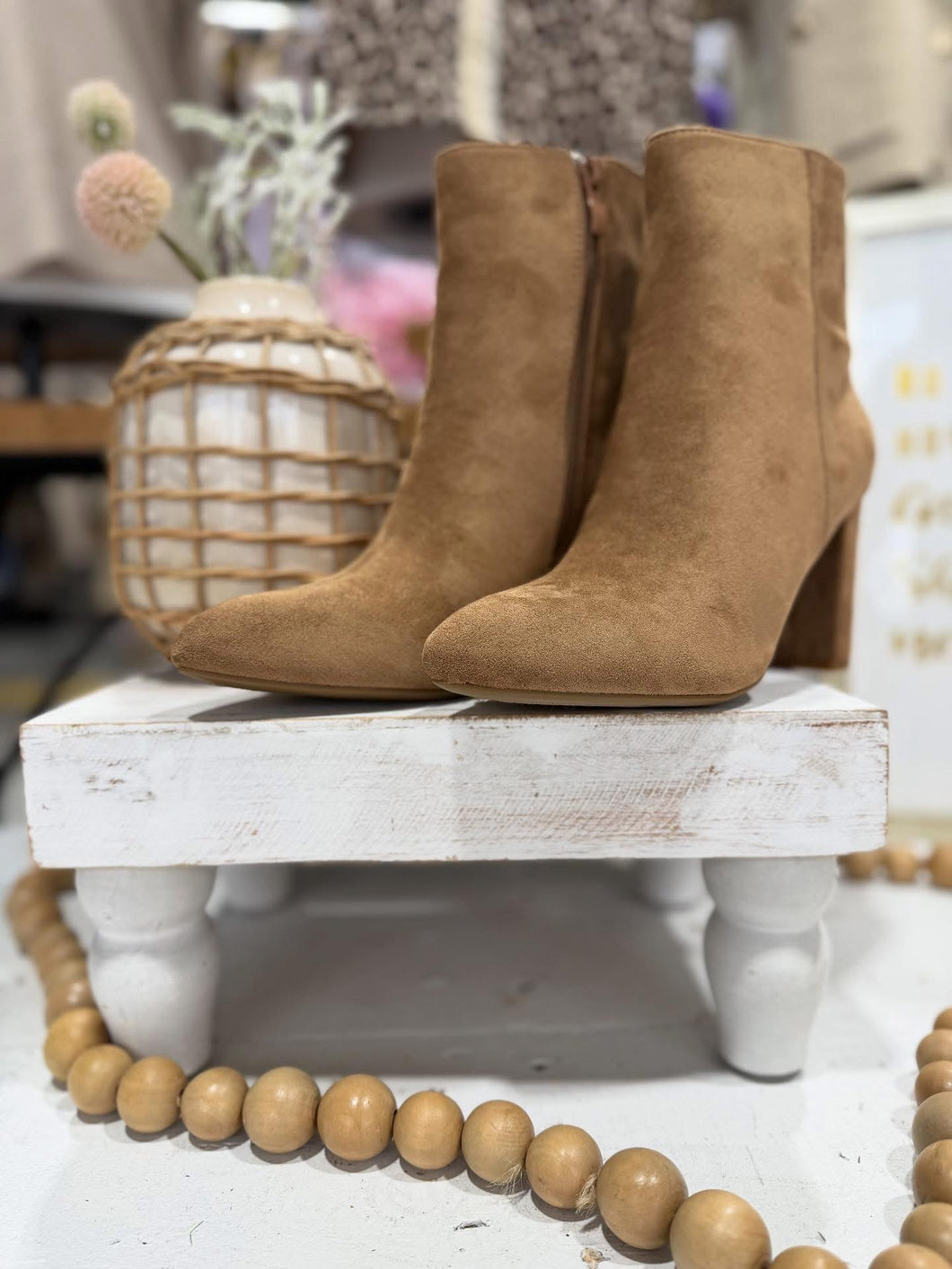 The Tan Booties