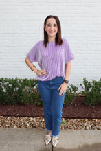 Load image into Gallery viewer, The Adeline Top-purple
