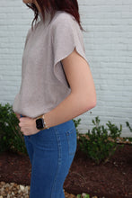 Load image into Gallery viewer, The Beverly Top-Mocha

