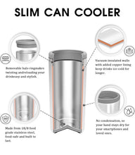 Load image into Gallery viewer, Slim Can Koozie 12 OZ
