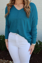 Load image into Gallery viewer, The Hazel Top-Teal
