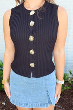 Load image into Gallery viewer, The Eloise Top - Black
