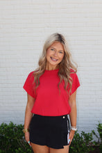 Load image into Gallery viewer, The Jillian Top - Red
