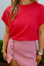 Load image into Gallery viewer, The Avery Skort-Red
