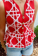 Load image into Gallery viewer, The Mallory Top - Red
