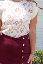 Load image into Gallery viewer, The Bella Skort - Burgundy
