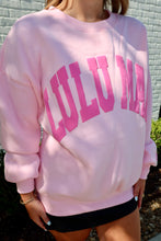Load image into Gallery viewer, Lulu Mac Sweatshirt- Pink on Pink
