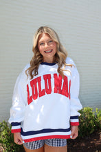 Load image into Gallery viewer, Lulu Mac Sweatshirt- Red / Navy
