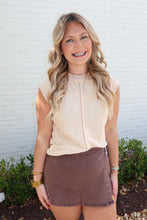 Load image into Gallery viewer, The Ahna Skort-Brown
