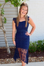 Load image into Gallery viewer, The Brynleigh Dress - Navy
