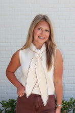 Load image into Gallery viewer, The Hallie Top - Cream
