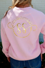 Load image into Gallery viewer, Southern Style Sweatshirt - Pink &amp; Gold
