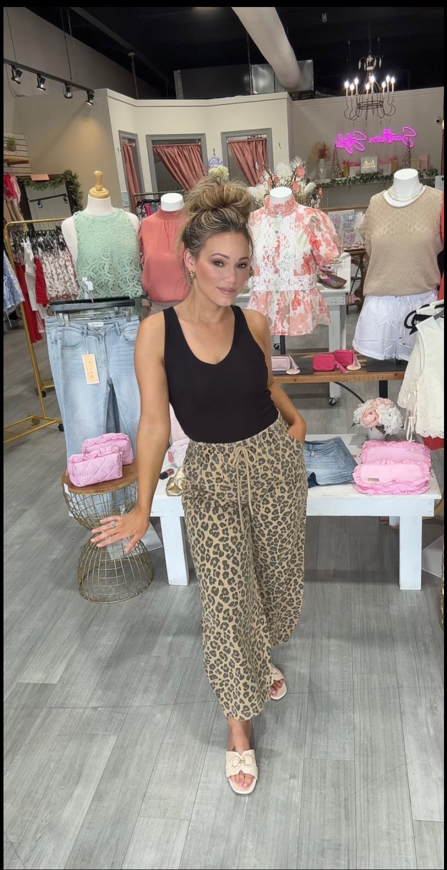 The Leopard Denims
