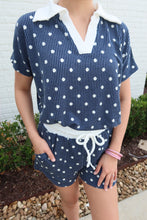 Load image into Gallery viewer, Polka Dot- Blue
