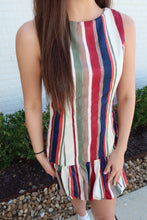 Load image into Gallery viewer, Striped Bubble Dress
