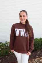 Load image into Gallery viewer, WWJD Sweatshirt- Brown
