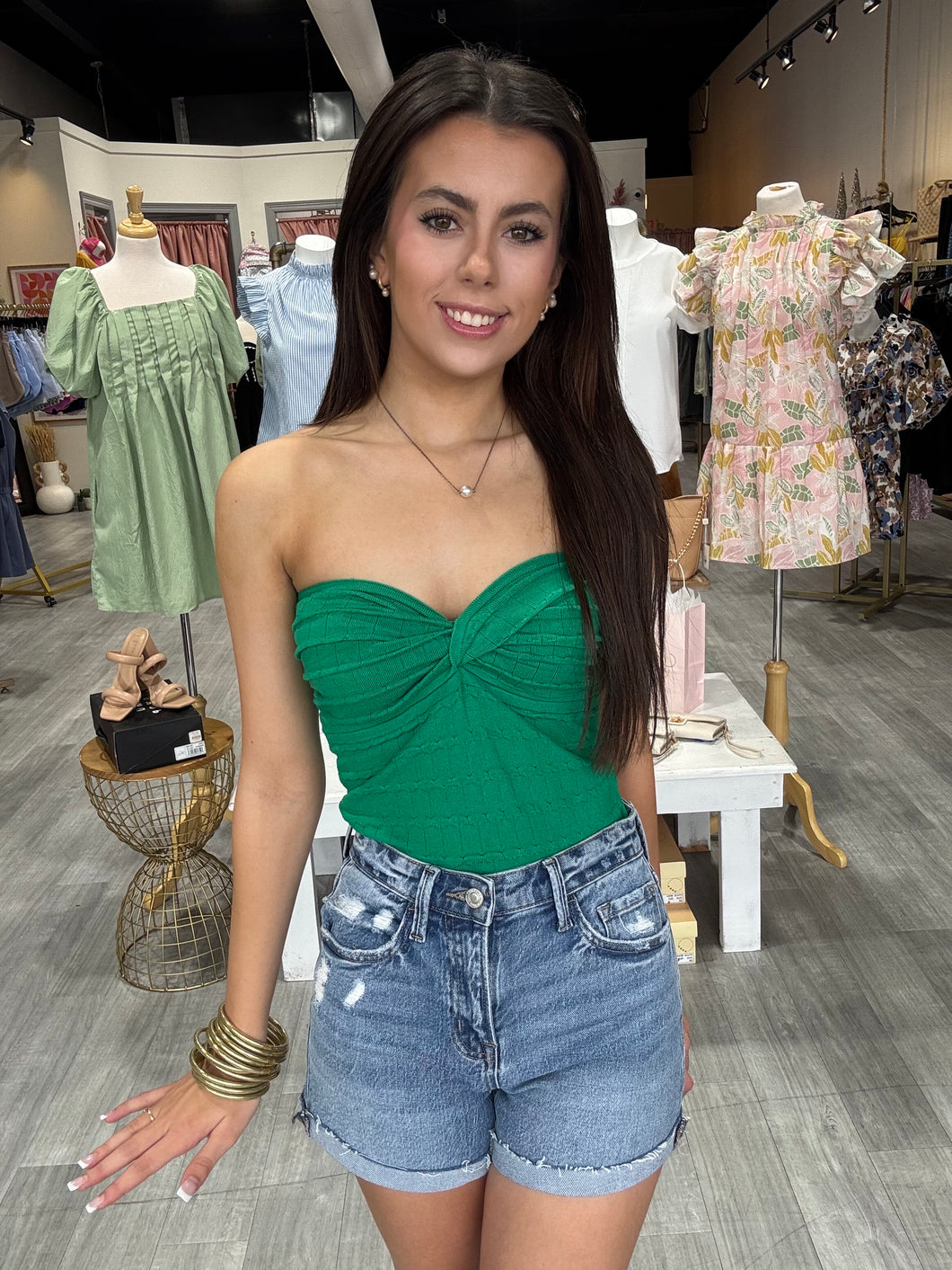 The Raelyn Top- Green