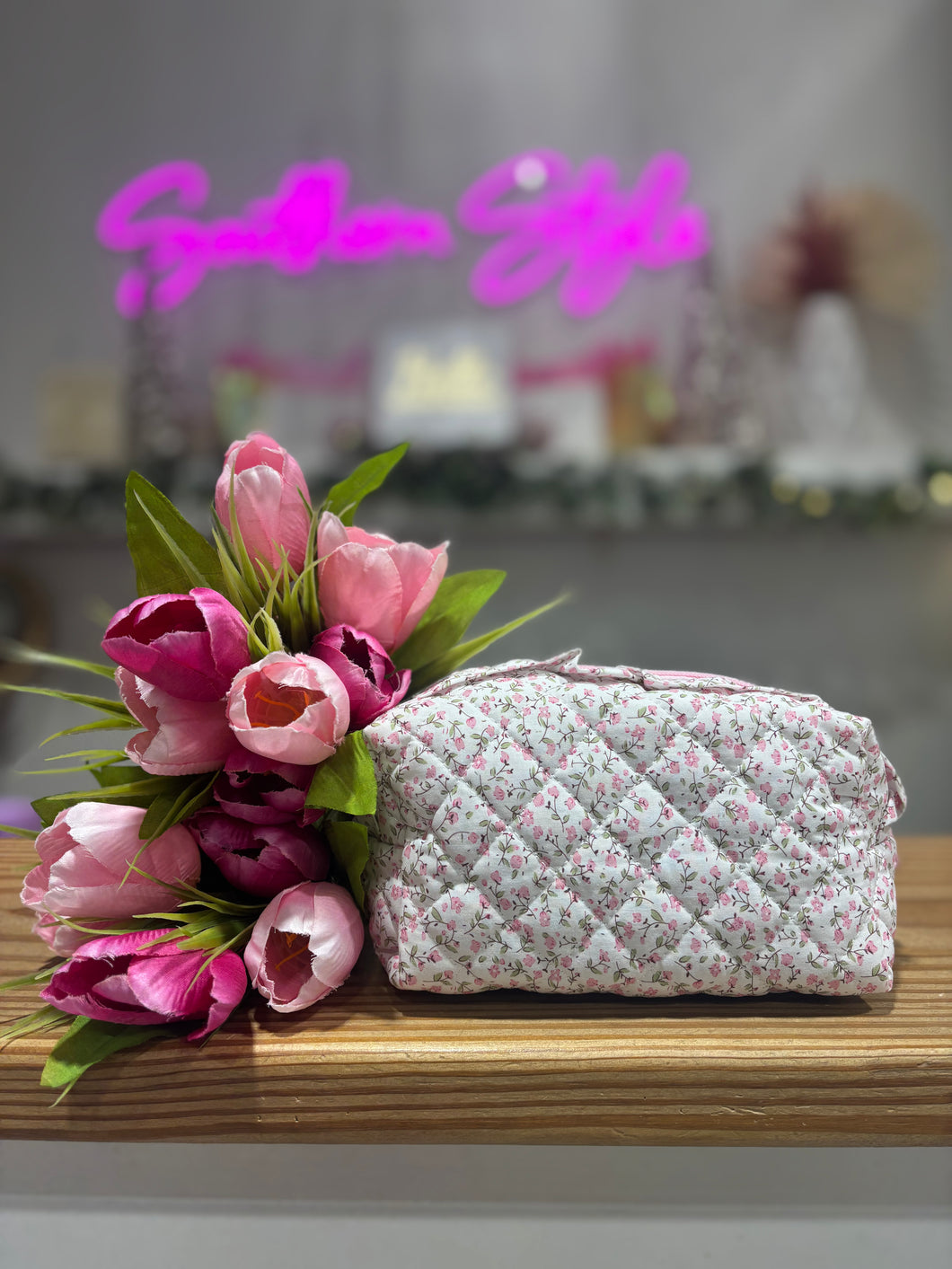 The Flower Child Cosmetic Bag