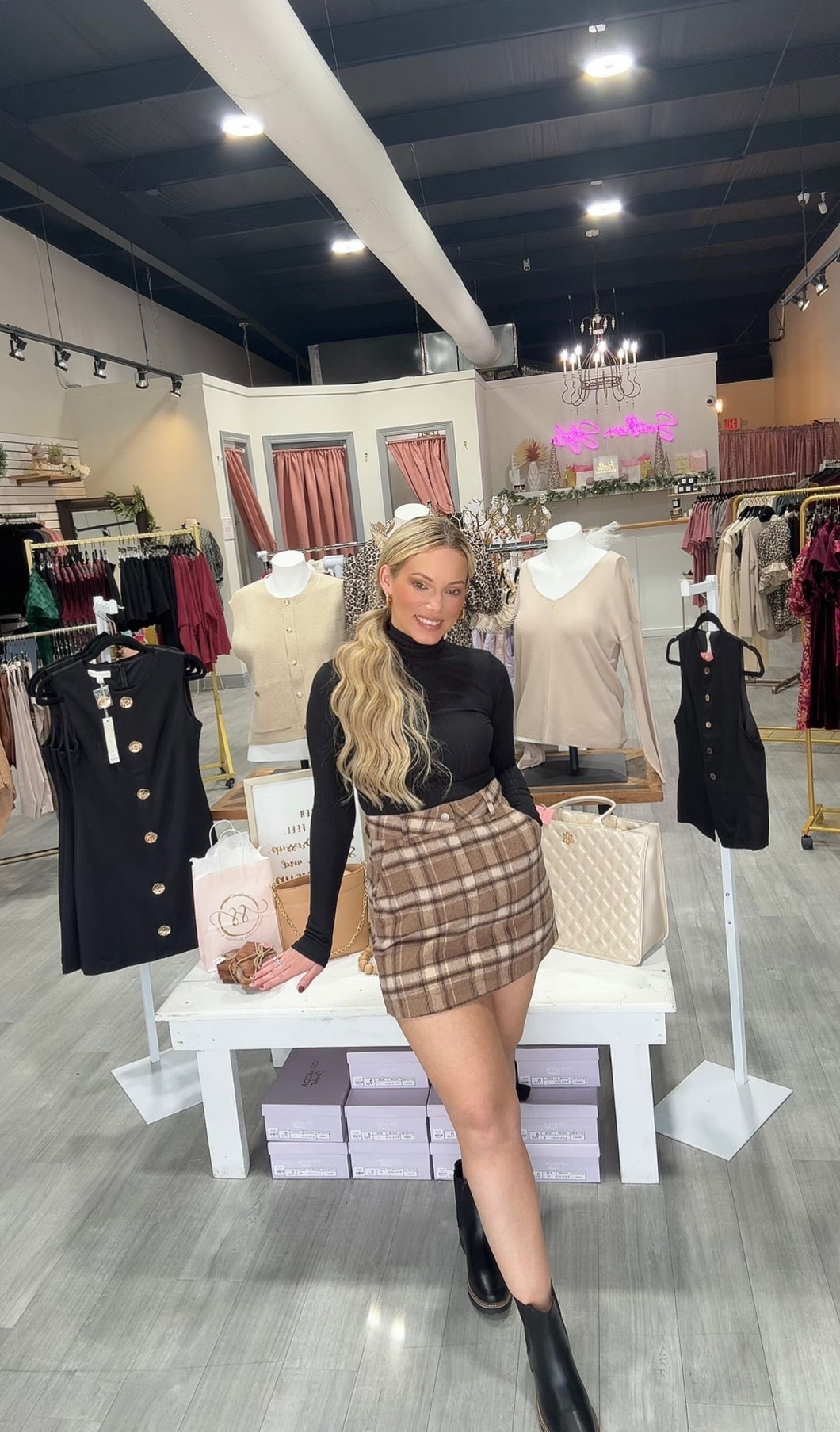 The Black Turtle Neck Bodysuit