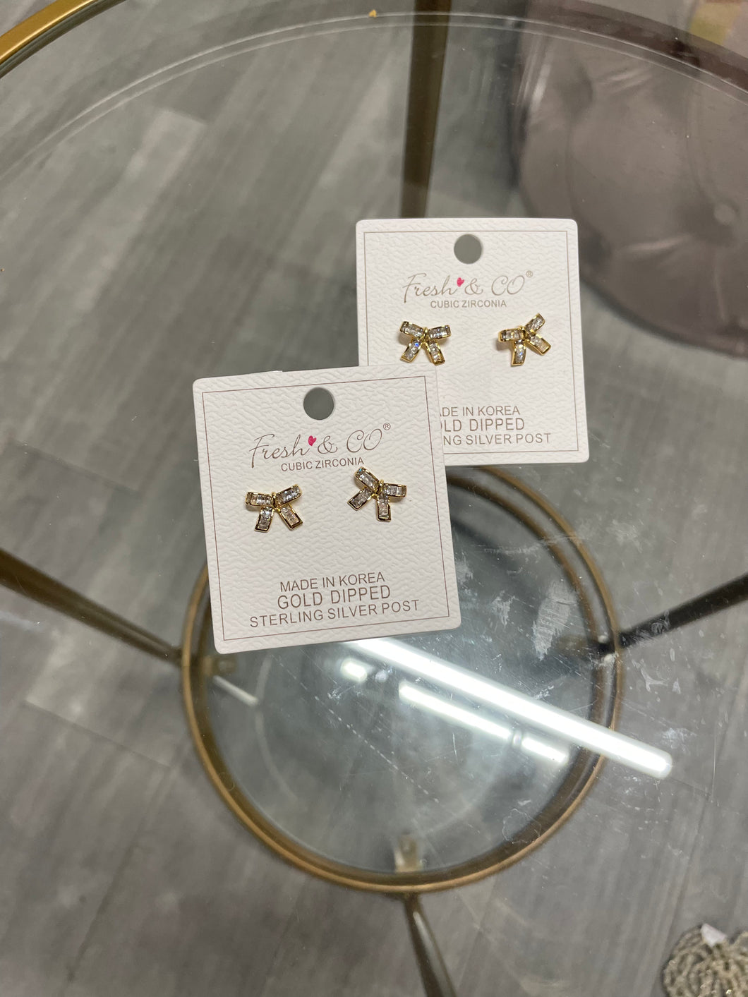 The Tiny Bow Earrings