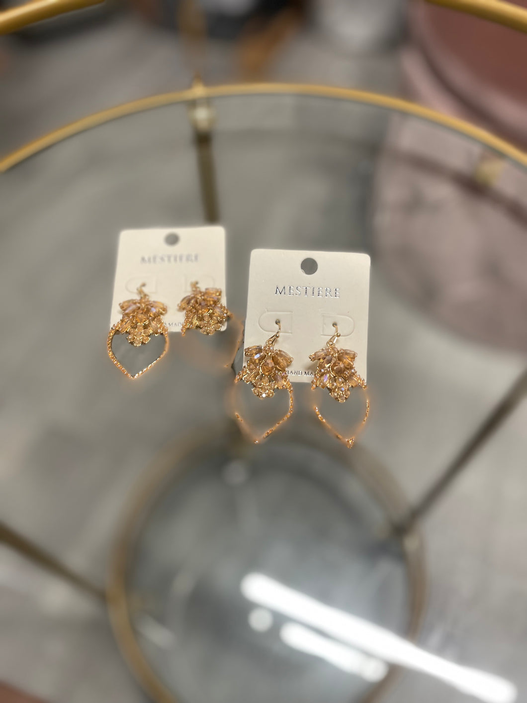 The Taupe Gail Earrings