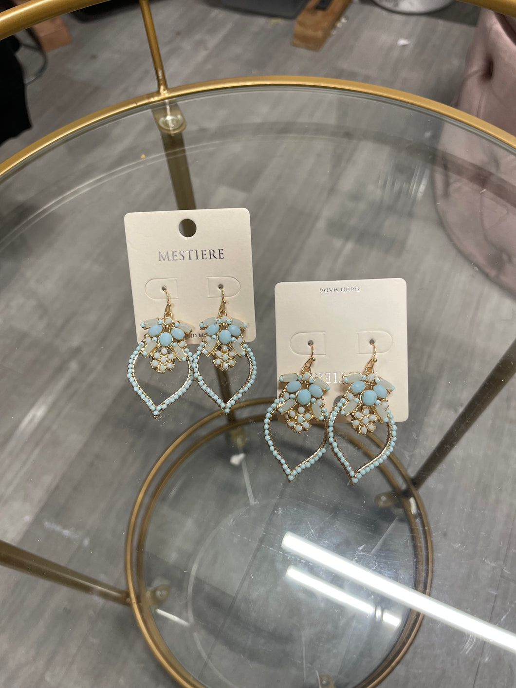 The Blue Gail Earrings