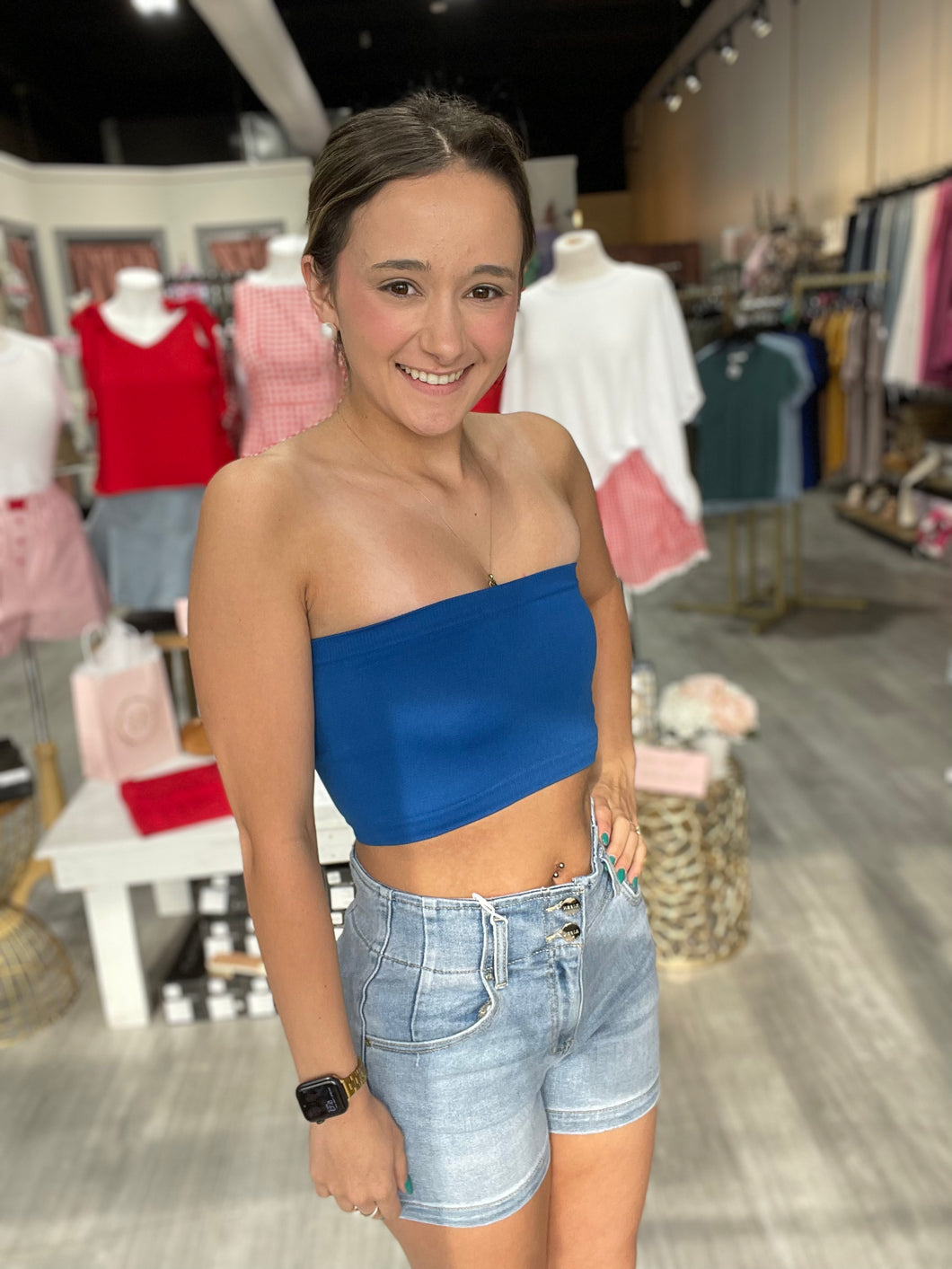 Blue Bandeau