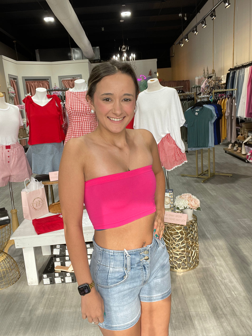Hot Pink Bandeau