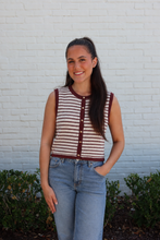 Load image into Gallery viewer, The Kiley Top - Burgundy
